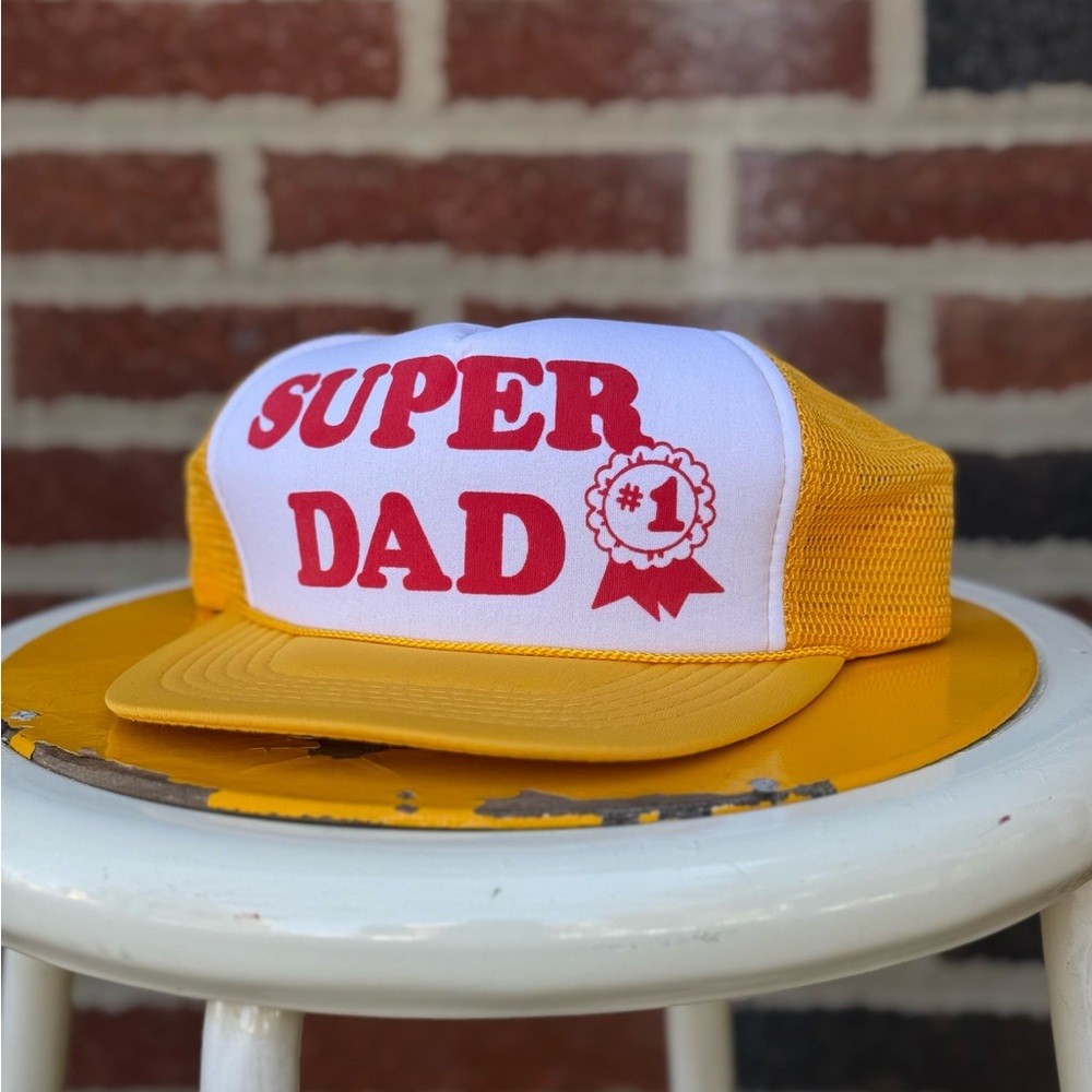 Deadstock Vintage 80’s Russ “Super Dad #1” Cap